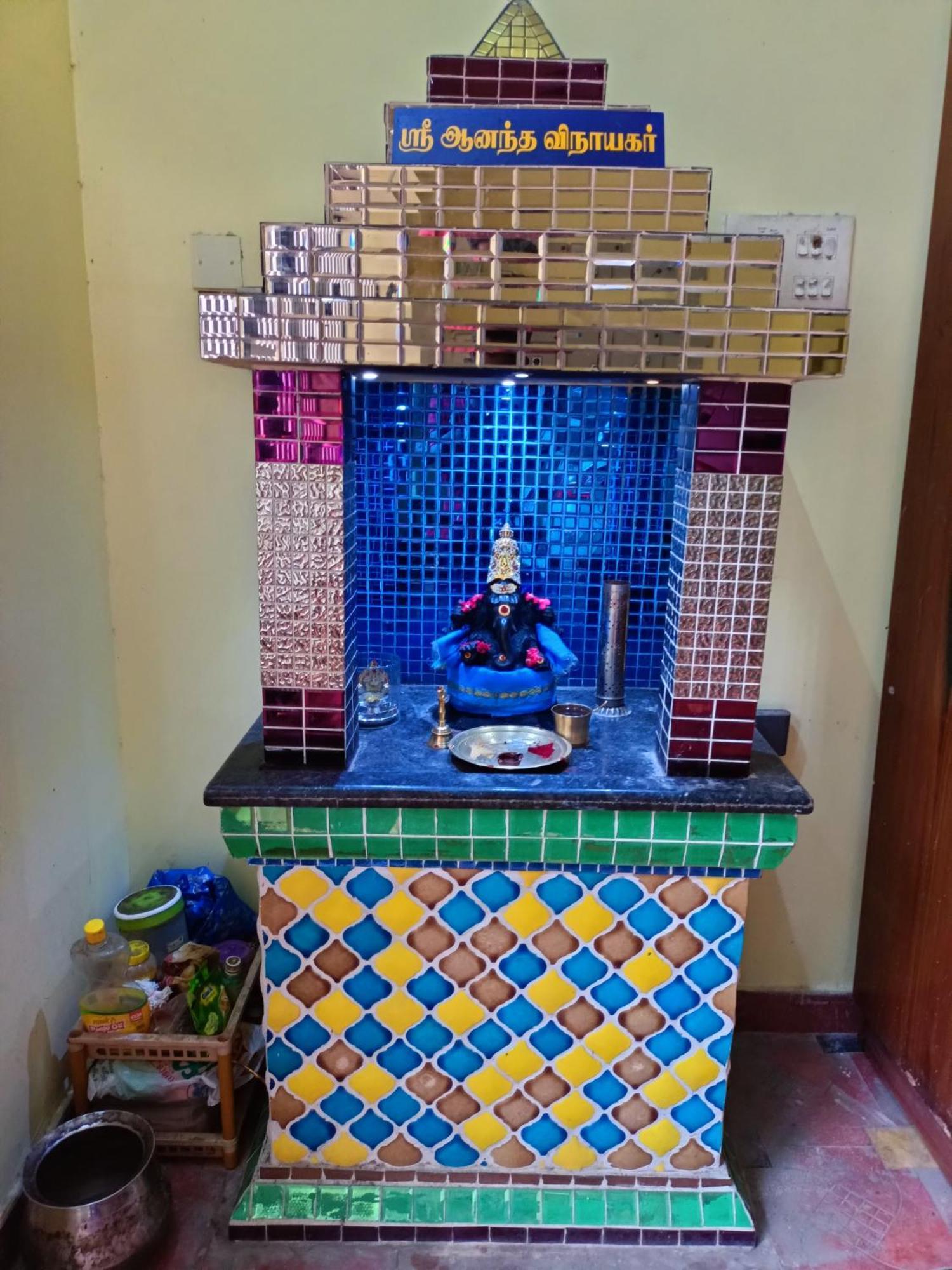Vj Villa Home Stay Orange Double Cot Room بونديتْشيري المظهر الخارجي الصورة